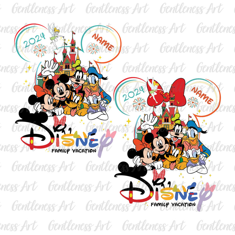 Bundle Family Vacation 2024 Svg, Vacay Mode Svg, Vacation Trip Svg, Magical Kingdom, Svg, Png Files For Cricut Sublimation.jpg