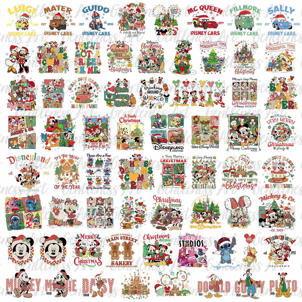 Bundle Merry Christmas Svg Png, Christmas Mouse And Friends, Xmas Svg, Christmas Friends Svg, Holiday Season Svg.jpg