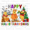 Happy Hallothanksmas Png, Halloween Png, Christmas Png, Thanksgiving Png, Sublimation Design Downloads, Christmas Mouse png.jpg