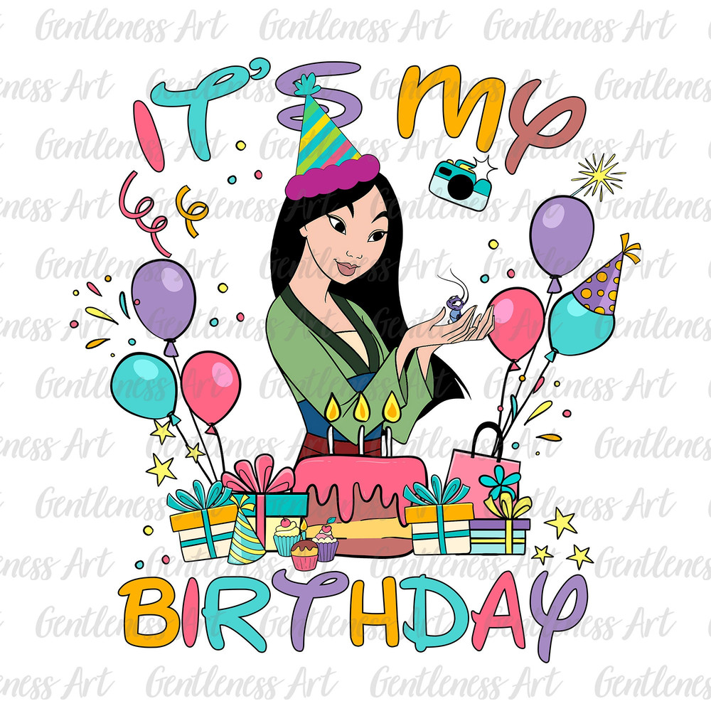 It's My Birthday Png, Happy Birthday Svg, Family Vacation Png, Magical Kingdom, Png Files For Sublimation, Only Png 1.jpg