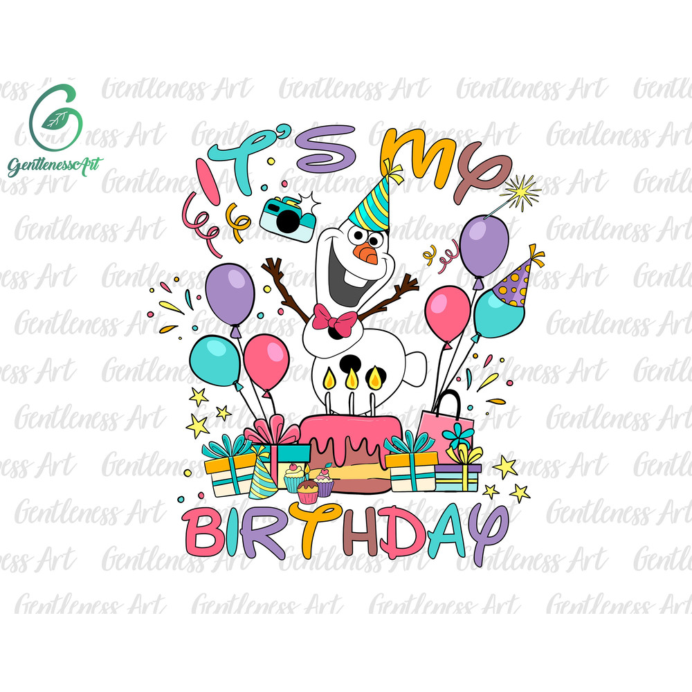 It's My Birthday Png, Happy Birthday Svg, Family Vacation Png, Magical Kingdom, Png Files For Sublimation, Only Png 2.jpg