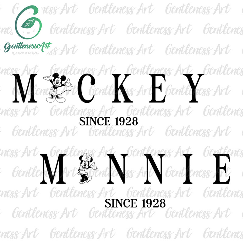 Mouse Since 1928 Svg, Vintage Shirt, Mouse And Co Shirt, Vintage Mouse And Friends Svg, Retro Since 1928.jpg