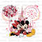 Mouse Valentines Png, Valentine Day Png, Heart Png, Cupid Lover Png, Love XOXO Couple Png, Magical Valentine, Sublimation Design.jpg