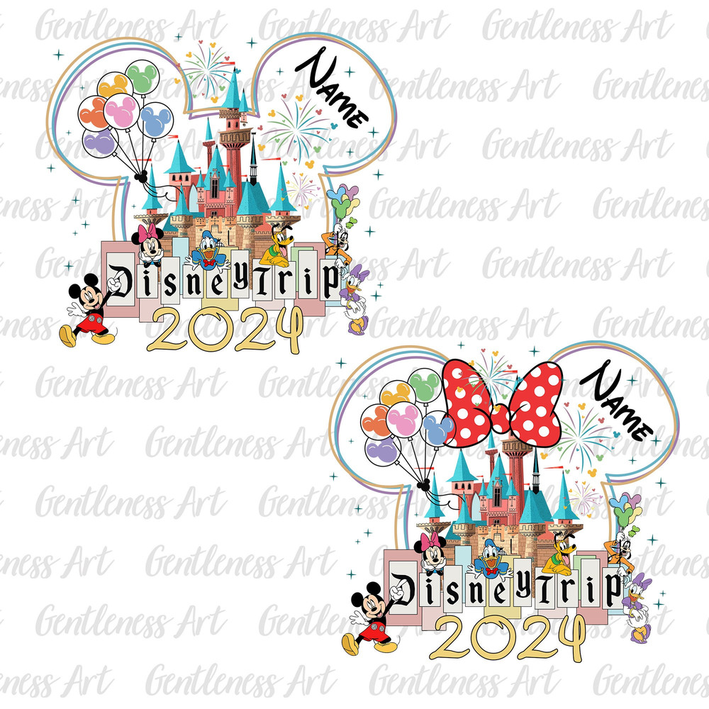 Pesonalized Bundle Family Trip 2024 Png, Family Vacation Png, Friend Squad Png, Vacay Mode Png, Magical Kingdom Png, File For Sublimation.jpg