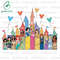 Princesses Family Vacation Png, Best Day Ever, Mouse Ear Castle Png, Retro Colorful Castle Png, Magic Kingdom Png, Sublimation Design Png.jpg