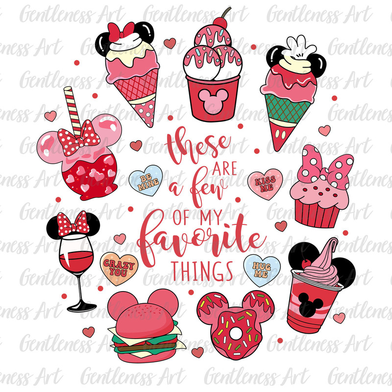 These Are A Few Of My Favorite Things Svg Png, Pink Drink Coffee Svg, Drinks And Foods, Snackgoal Svg, Vacay Mode Svg, Magical Kingdom Svg.jpg