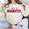 Faux Glitter A Little Bit Dramatic PNG, Mean Girls, funny shirt Glitter Pink, Funny Valentines Day Png, Trendy Girly png.jpg