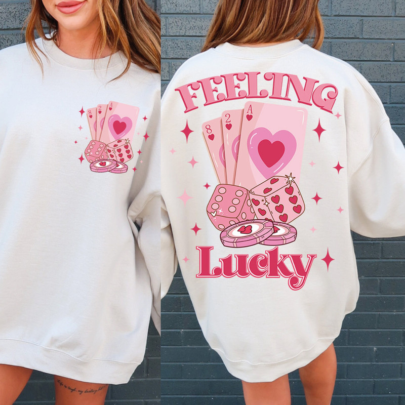 Feeling Lucky PNG, Valentine Pocket Png, Valentine PNG Bundle, Valentine's Day PNG, Trendy Valentine's Day Png, Digital Download.jpg