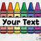 Crayon Name Frame Svg, Crayon Split Monogram Frame, Teacher Svg, School Svg, Back to School Svg, Custom Name, Gift for Teacher and Student.jpg