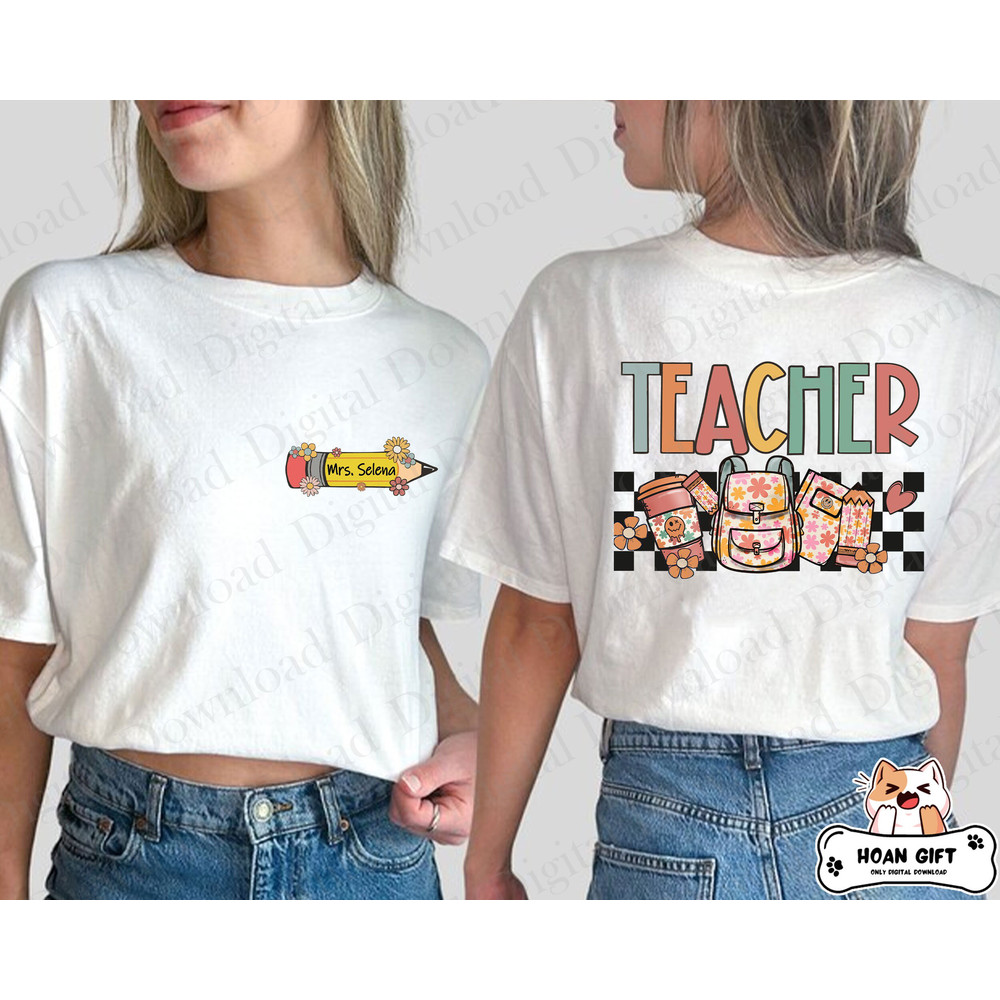 Personalization Teacher Png, Back To School, Teachers Day, Teacher Appreciation Gift, Teacher Life Png, Teacher png for Sublimation.jpg