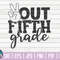 Peace out fifth grade SVG Last day of school quote Cut File clipart printable vector commercial use instant download.jpg