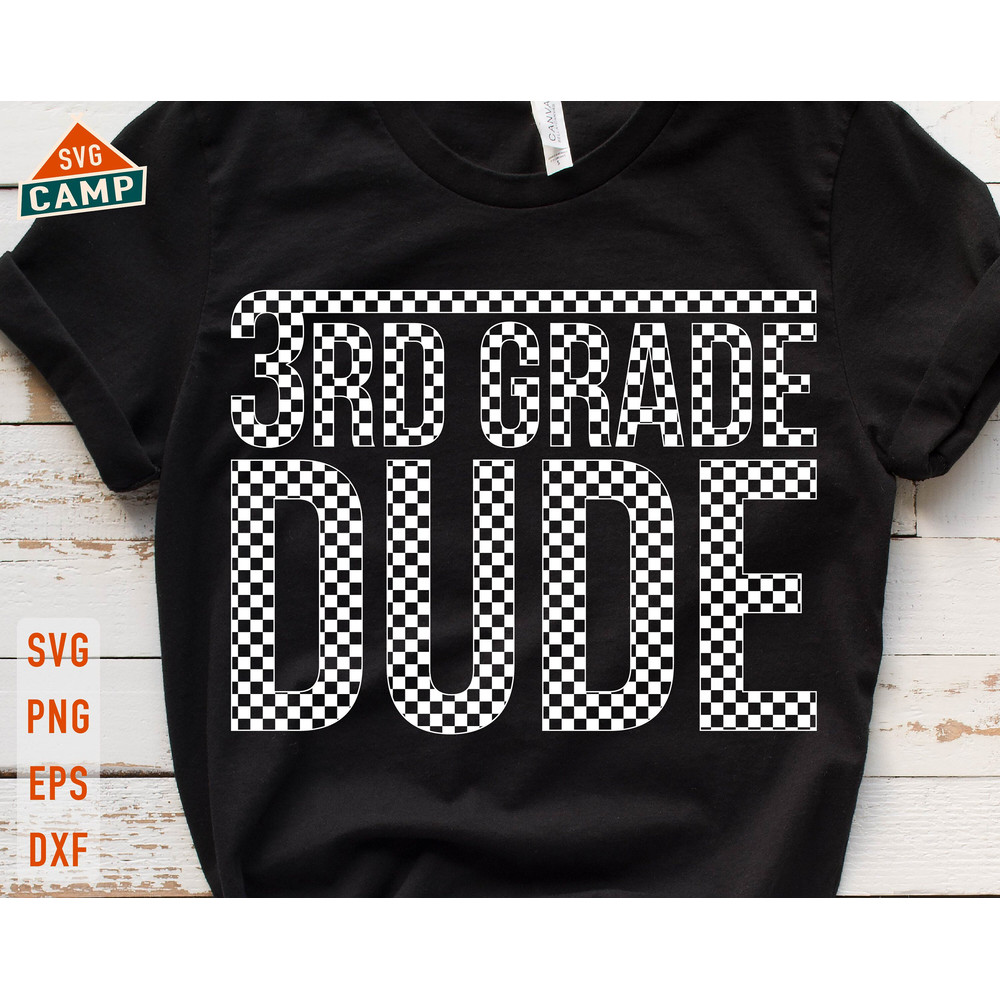 3rd Grade Dude Svg, 3rd Grade Svg, First Day of School Svg, Hello Third Grade, Back to School Svg, Third Grade Svg, 3rd Grade Shirt.jpg