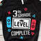 3rd Grade Level Complete Svg, 3rd Grade Svg, End of School Svg, Third Grade Svg, Last day of School Svg, Graduation Video Game Svg.jpg
