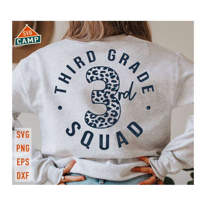 3rd Grade Squad svg, First day of School svg, 3rd Grade Teacher, Third Grade svg, Last Day of School svg, Third Grade Teacher Shirt.jpg