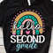 Hello Second Grade Svg, First day of School Svg, School Rainbow Svg, 2nd Grade Svg, Back To School Svg, Kids School Shirt Svg File.jpg