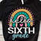 Hello Sixth Grade Svg, First day of School Svg, School Rainbow Svg, 6th Grade Svg, Back To School Svg, Kids School Shirt Svg File.jpg