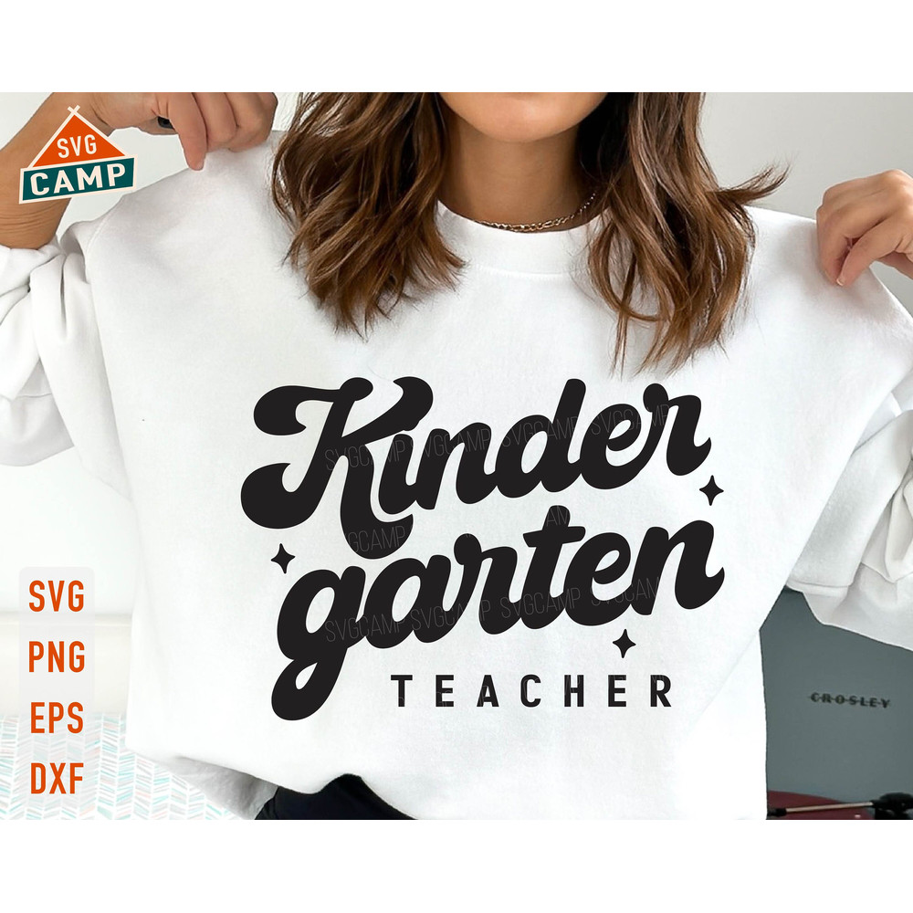 Kindergarten Teacher Svg, Kindergarten Svg, First day of School Svg, Team Kindergarten, Back To School Svg, Kids Svg, Teacher Team Shirts.jpg