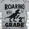 Roaring into 2nd Grade Svg, First day of School Svg, Back to School Boys, Second Grade Svg, Back to School Svg, Kids School Shirt Svg File.jpg