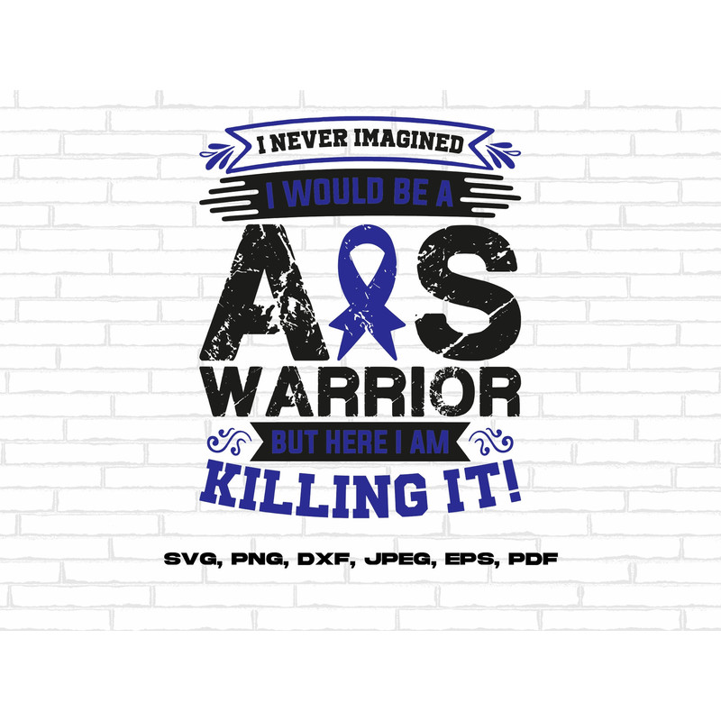 ALS Awareness Svg Png, Als Warrior Svg, Blue Ribbon Svg Cricut Ready to Press Sublimation Design.jpg