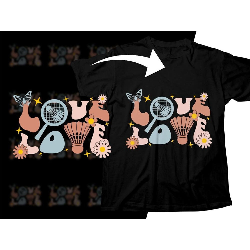 Badminton Svg Png, Retro Badminton Love Svg, Funny Badminton Lovers Gifts Svg Cut File Cricut Sublimation Design.jpg