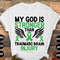 Brain Injury Warrior Svg Png, My God Is Stronger than Traumatic Brain Injury Svg, Green Ribbon Svg, TBI Svg Cricut Sublimation Designs.jpg