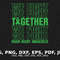 Brain Injury We Fight Together Svg, Brain Injury Awareness Svg Png, Green Ribbon Svg, Non-Traumatic TBI Svg, Afro Messy Bun Svg Sublimation.jpg