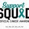 Cervical Cancer Awareness Svg Png,  Svg, Cervical Cancer Teal Ribbon Svg Cricut Sublimation Design.jpg
