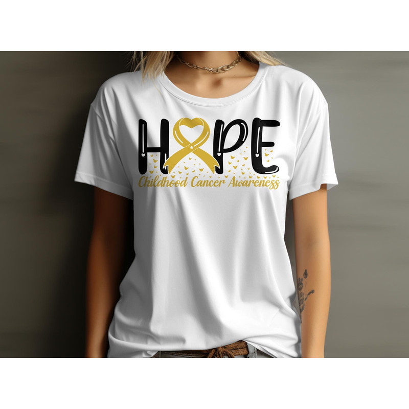 Childhood Cancer Awareness Svg Png, Childhood Cancer Hope Svg, Pediatric Cancer Awareness Ribbon Svg Cricut Cut File Sublimation Designs.jpg