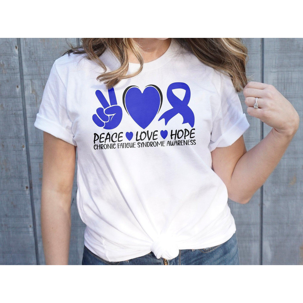 Chronic Fatigue Syndrome Awareness Svg Png, Peace Love Hope Svg, Blue Ribbon Svg, Invisible Disability Awareness Gift Svg Cricut Sublimation.jpg