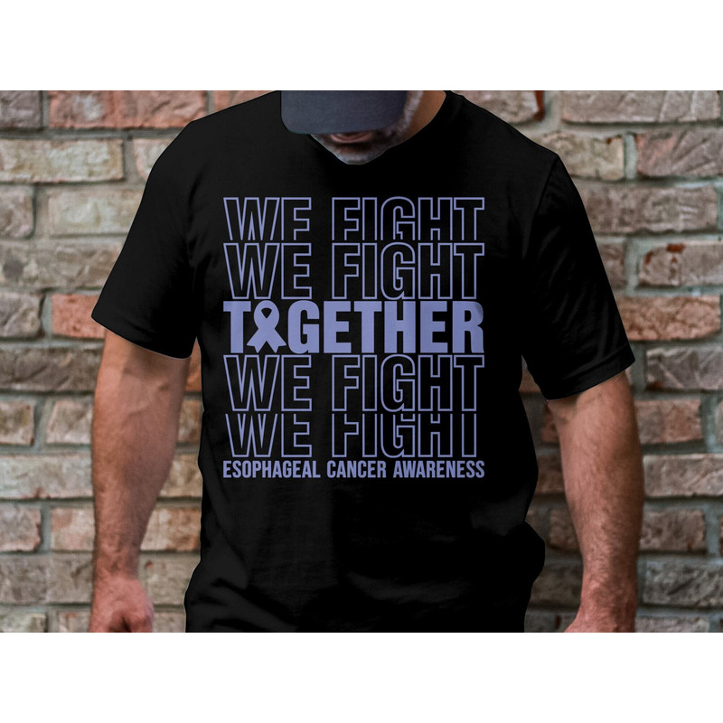 Esophageal We Fight Together Svg, Esophageal Cancer Awareness Svg Png, Periwinkle Ribbon Svg Cricut Cut File Sublimation Design.jpg