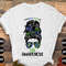 I Wear Blue & Green For IIH Messy Bun Svg, Idiopathic Intracranial Hypertension Svg, Pseudotumor Cerebri Awareness Cricut Sublimation Design.jpg