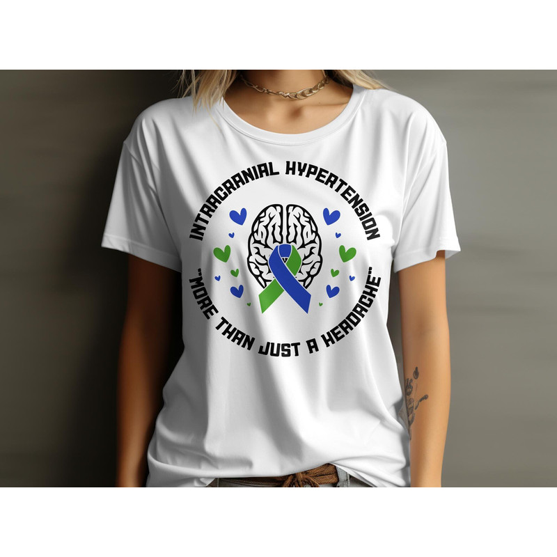 Intracranial Hypertension More Than Just a Headache Svg, Idiopathic Intracranial Hypertension Svg, Pseudotumor Cerebri Awareness Cricut.jpg