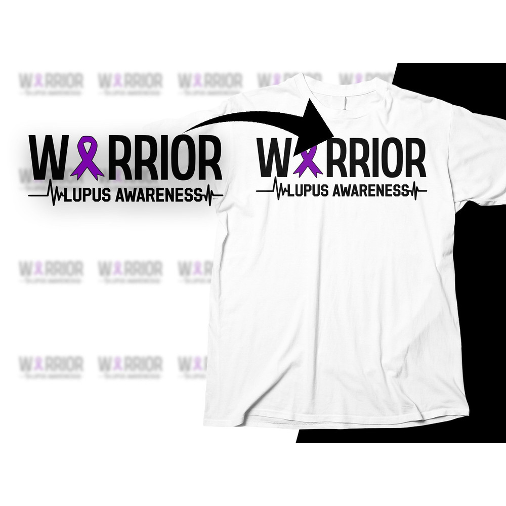 Lupus Awareness Svg Png, Lupus Warrior Svg, Support Lupus Purple Ribbon Svg Cricut File Sublimation Design.jpg