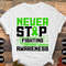 Lymphoma Cancer Awareness Svg Png, Never Stop Fighting Svg, Lymphoma Disease Svg, Green Ribbon Svg Cricut Sublimation.jpg