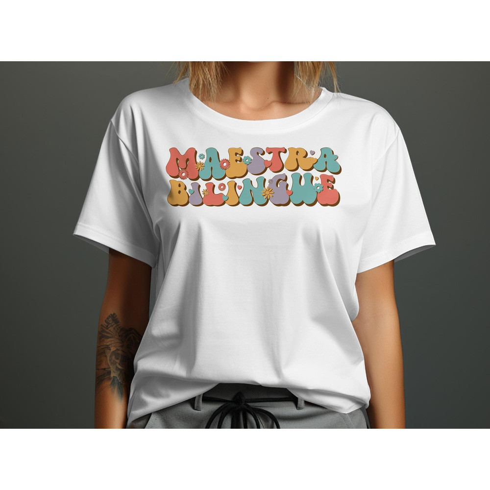 Maestra Bilingue Svg Png, Spanish Teacher Svg, First Day of School Png, Back to School Svg Cricut File Png Sublimation Designs.jpg