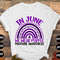 Migraine Awareness Svg Png, In June We Wear Purple Migraine Rainbow Svg, Purple Ribbon, Chronic Headache Pain Support Svg Cricut Sublimation.jpg