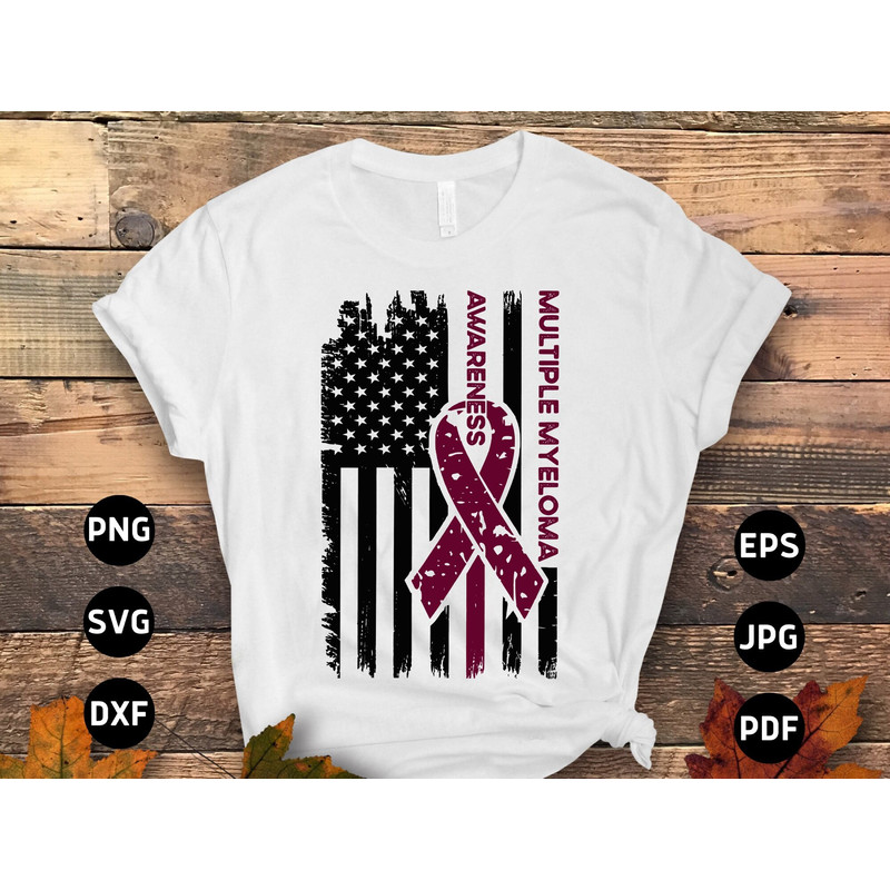 Multiple Myeloma Awareness Svg Png, Multiple Myeloma Flag Svg, Burgundy Ribbon Svg, Multiple Myeloma Cancer Svg Sublimation.jpg