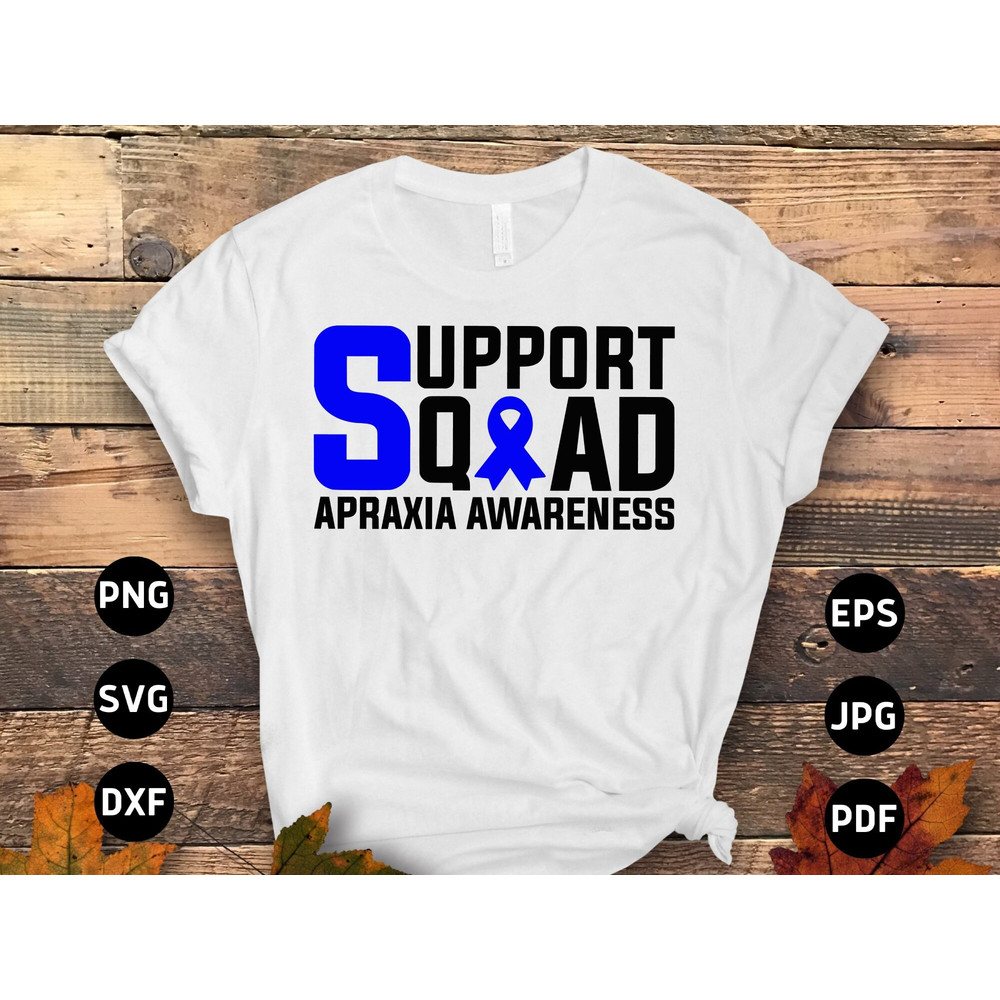 Apraxia Awareness Svg Png, Support Squad Svg, Blue Ribbon Svg, Apraxia Support Svg Cricut File Sublimation Design.jpg