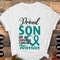 Cervical Cancer Awareness Svg Png, Proud Son of a Cervical Cancer Warrior Svg, Cervical Cancer Teal Ribbon Svg Cricut Sublimation Design.jpg