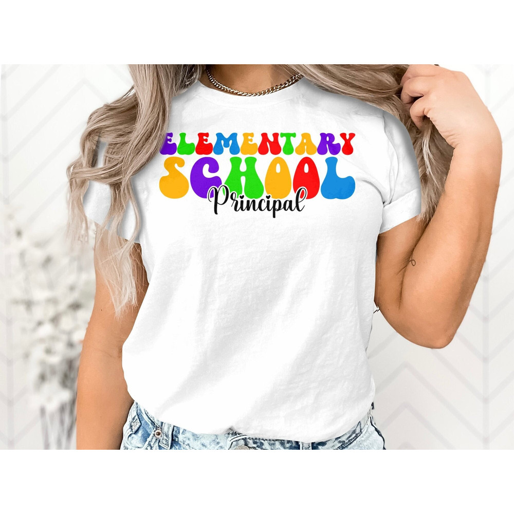 Elementary School Principal Svg Png, Back to school SVG, 1st day of School Svg Cut File Cricut Sublimation.jpg