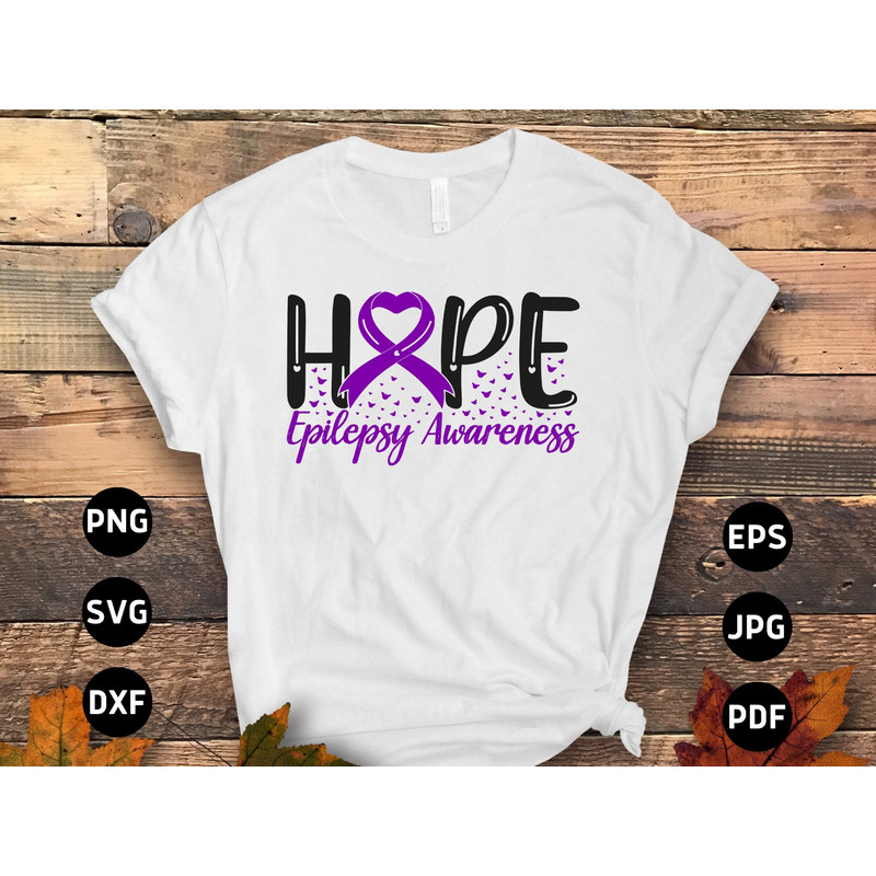 Epilepsy Awareness Svg Png, Epilepsy Awareness Hope Svg, Purple Ribbon Svg Cricut Cut File Sublimation.jpg