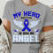 Hydrocephalus Awareness Svg Png, My Hero is Now My Angel Svg, Hydro Light Blue Ribbon Support Svg Cricut Sublimation Design.jpg