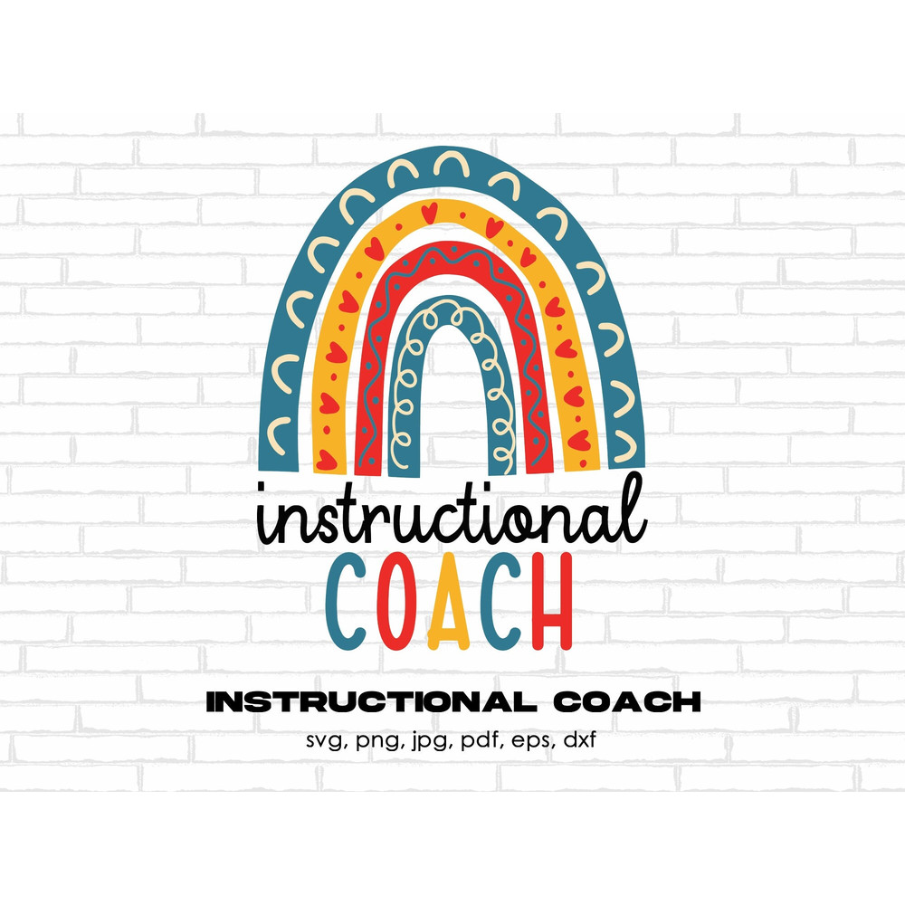 Instructional Coach SVG PNG, Back to school SVG, Curriculum Development Specialist Svg, Academic Coordinator, 1st day School Svg Sublimation.jpg