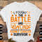 Kidney Cancer Survivor Svg, Kidney Cancer Awareness Svg Png, I Fought the Battle and Won Svg, Orange Ribbon Svg Cricut Cut File Sublimation.jpg