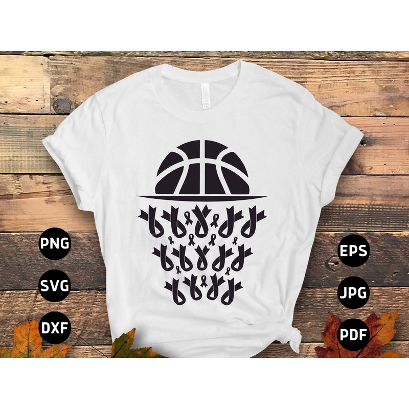 Lung Cancer Awareness Svg Png, Lung Cancer Basketball Svg, White Ribbon Svg, Lung Cancer Support Svg Cricut Sublimation Design.jpg