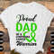 Lymphoma Cancer Awareness Svg Png, Proud Dad of a Lymphoma Cancer Warrior Svg, Lymphoma Disease Svg, Green Ribbon Svg Cricut Sublimation.jpg