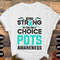 POTS Awareness Svg Png, Being Strong Is The Only Choice Svg, POTS Syndrome Svg, Turquoise Ribbon Svg, Dysautonomia Awareness Svg Cricut.jpg