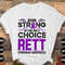 Rett Syndrome Awareness Svg Png, Being Strong Is The Only Choice Svg, Purple Ribbon Svg Cricut Cut File Sublimation Design.jpg