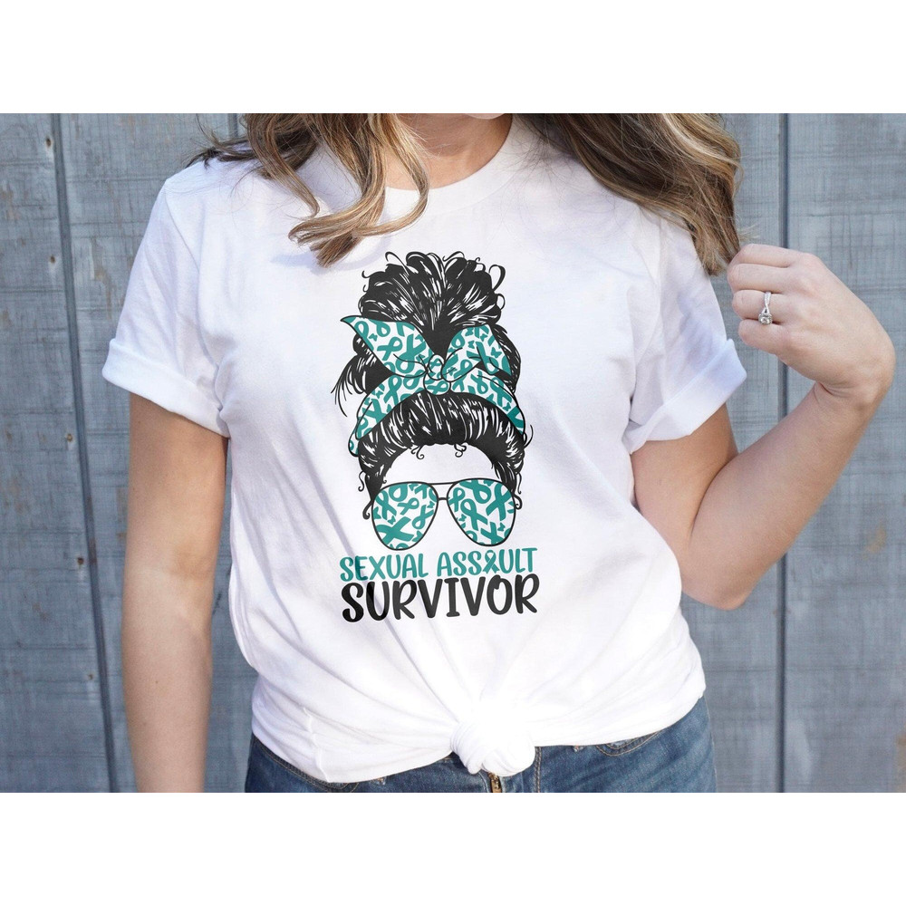 Sexual Assault Awareness Svg Png, Sexual Assault Survivor Svg, Teal Ribbon Svg, Sexual Violence Svg Cricut Cut File Sublimation Design.jpg