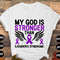 Sjogren's Syndrome Warrior Svg Png, My God is Stronger Than Sjogren's Syndrome Svg, Purple Ribbon Svg, Autoimmune Disease Cricut Sublimation.jpg
